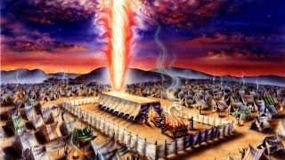 O Tabernáculo é erguido